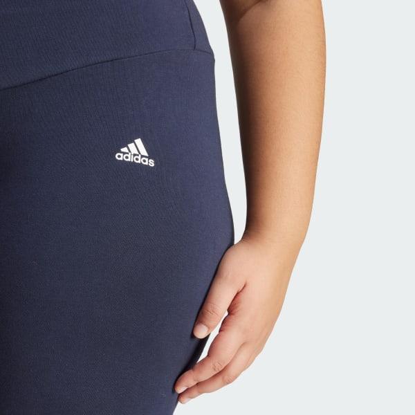 Essentials High-Waisted Logo Leggings (Plus Size) Product Image