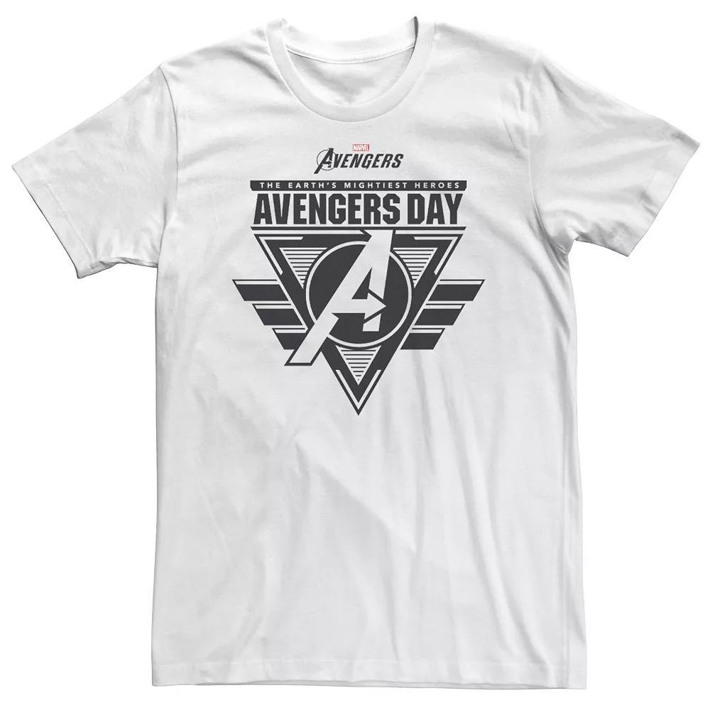 Big & Tall Marvel Avengers The Earth's Mightiest Heroes Avengers Day Tee, Men's,  Product Image