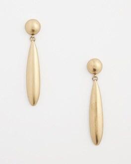 No Droop™ Olive Faux Suede Earrings Product Image