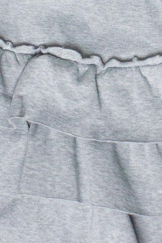 Fleece Ruffle Mini Skort Product Image