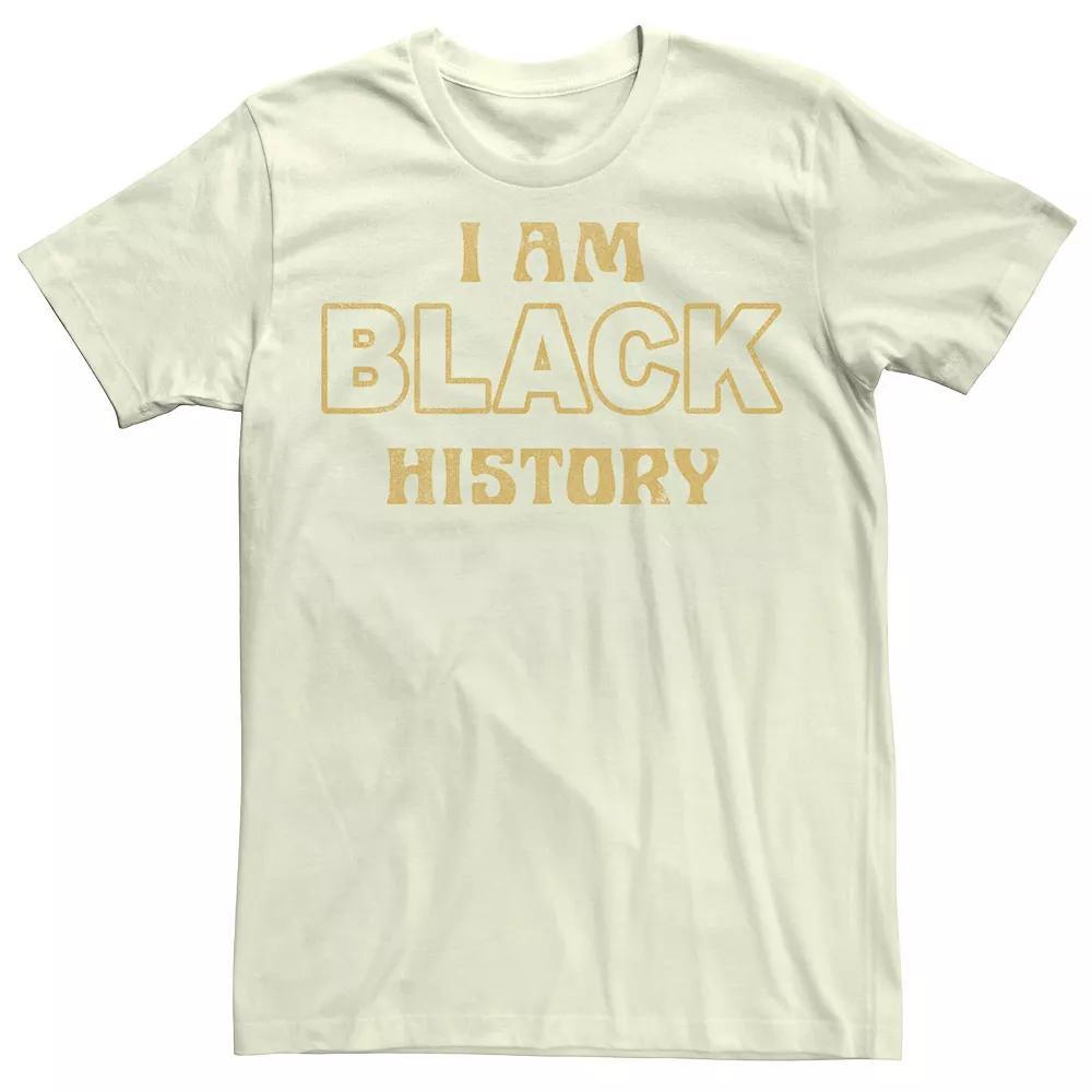 Men's I Am Black History Text Tee,  Product Image