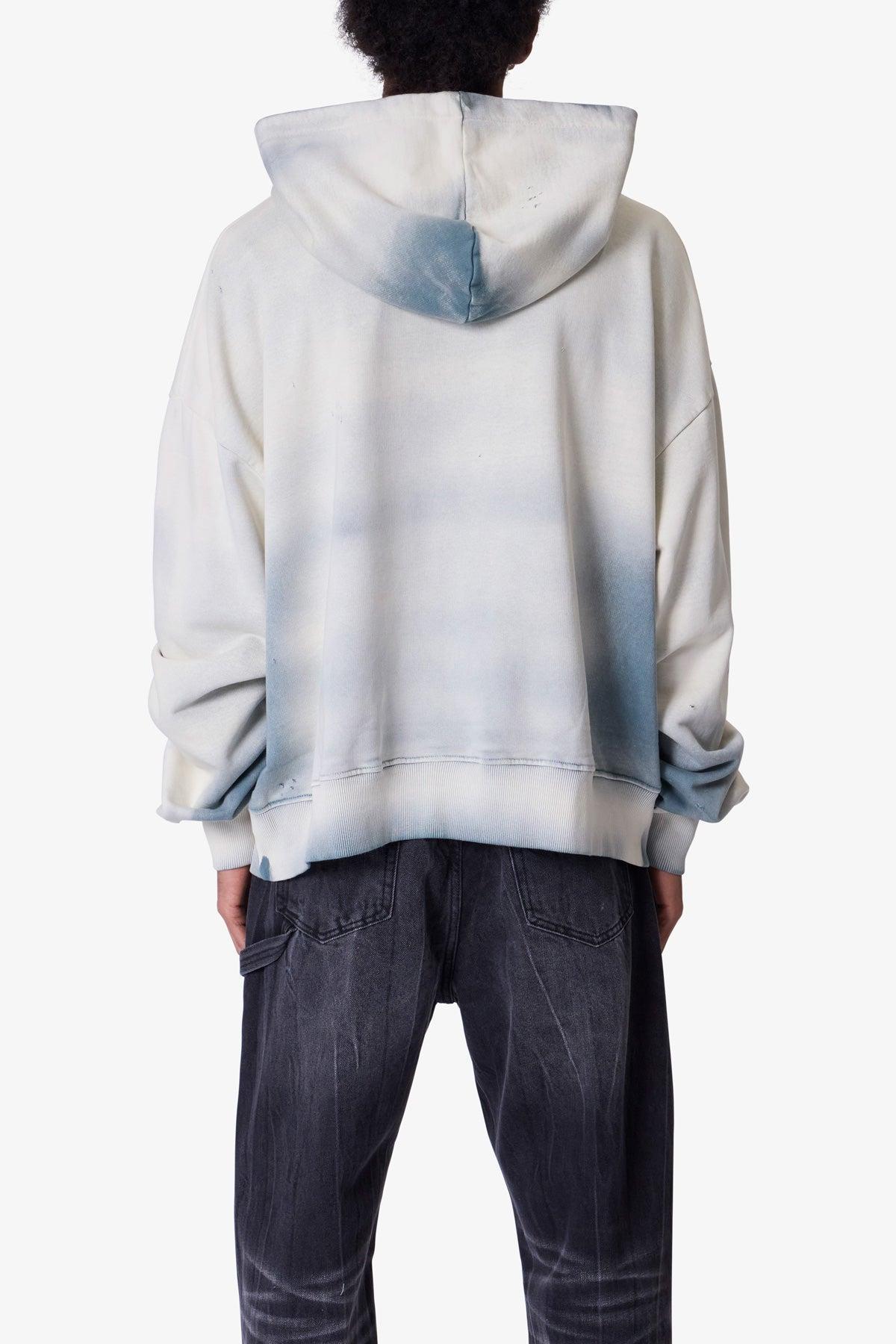 Sprayed Hoodie - Blue Product Image
