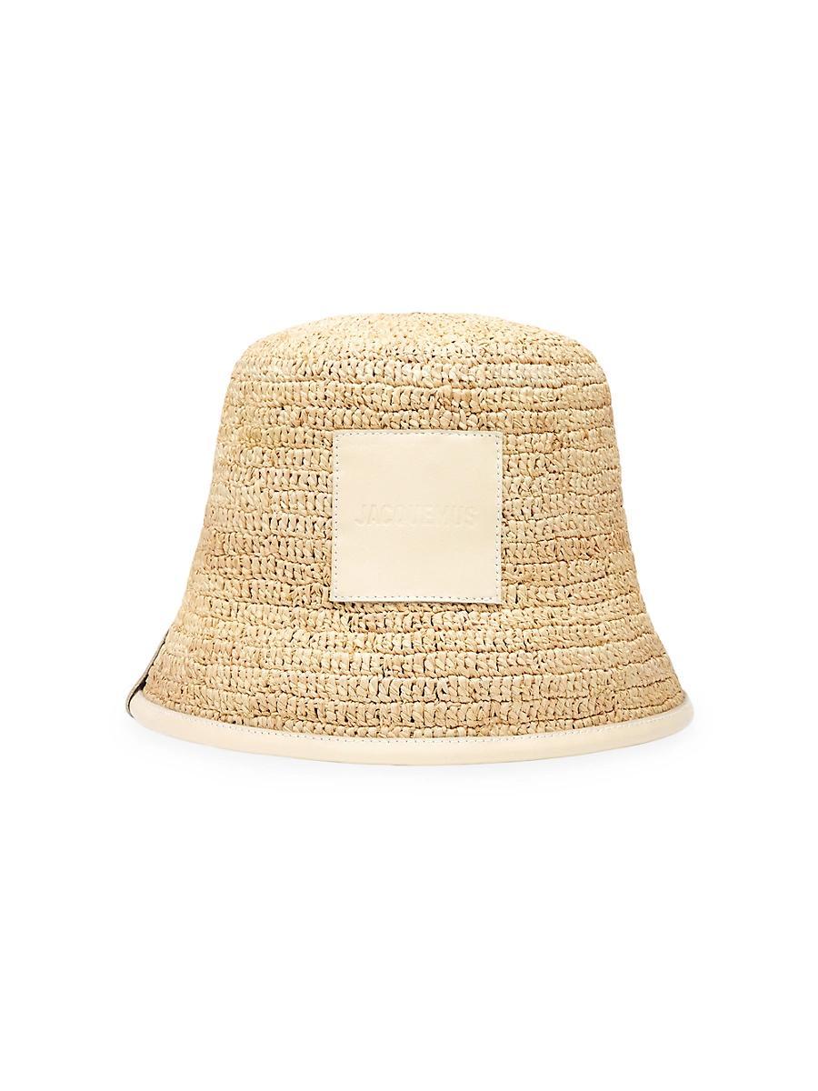 Mens Raffia Bucket Hat Product Image