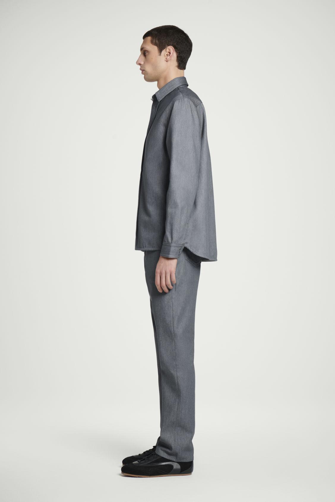 RELAXED DENIM OVERSHIRT Product Image