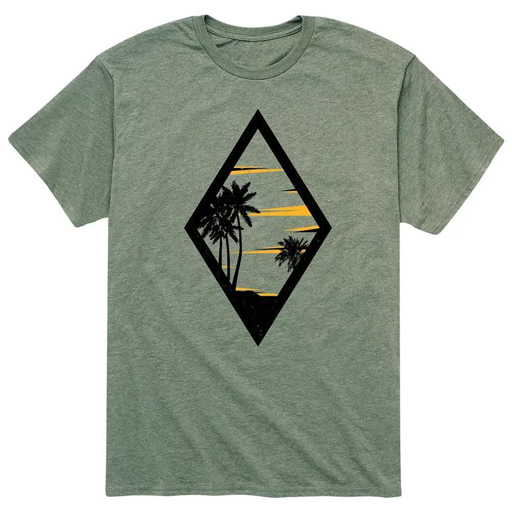 Big & Tall Beach Scene Graphic Tee, Men's,  Product Image