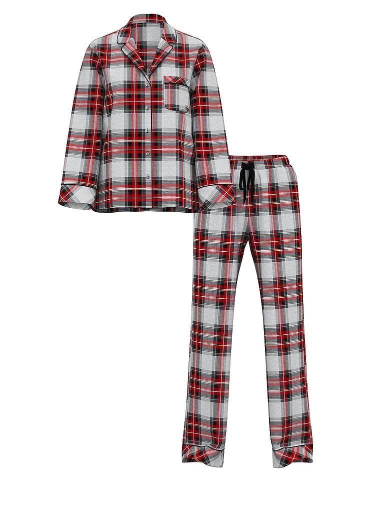 Flannel Short Pajama Set Product Image