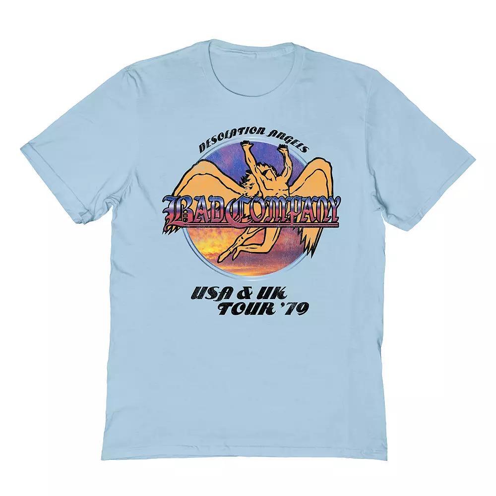 Men's Bad Company Tee, Size: XXL, Light Blue Product Image