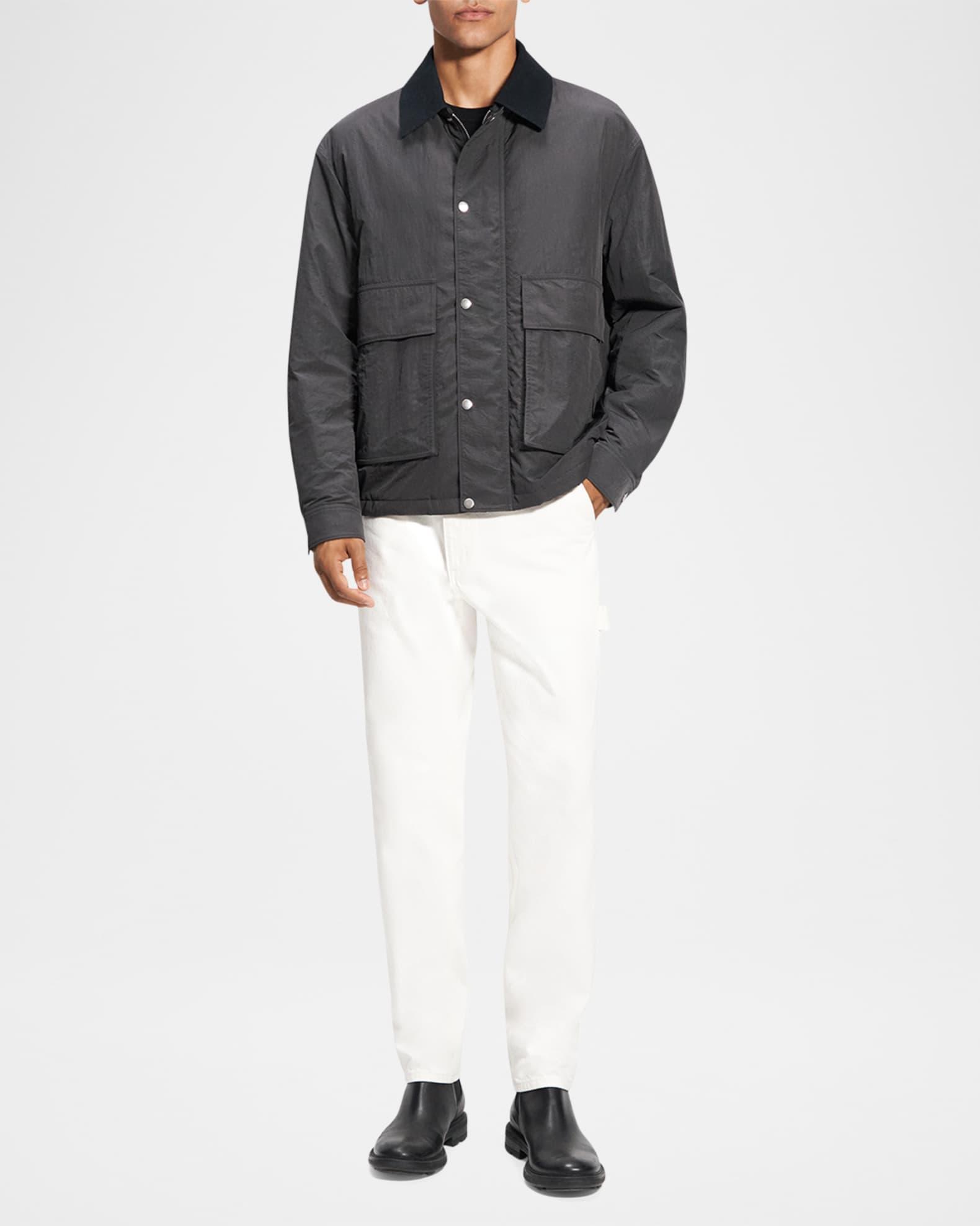 Men's Tumbled Nylon Utility Blouson Jacket Product Image