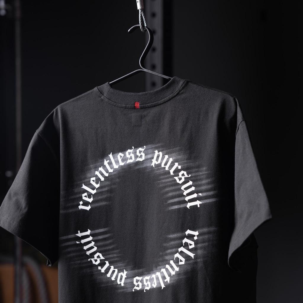 0797. Tech Essential™ Relaxed Tee - Black "RP Blur" Product Image