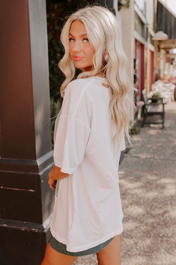 Pink Floyd Dark Side Tour Distressed Graphic Tee Product Image