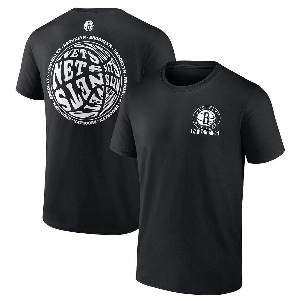 Men's Fanatics Branded Black Brooklyn Nets Basketball Street Collective T-Shirt,  Product Image