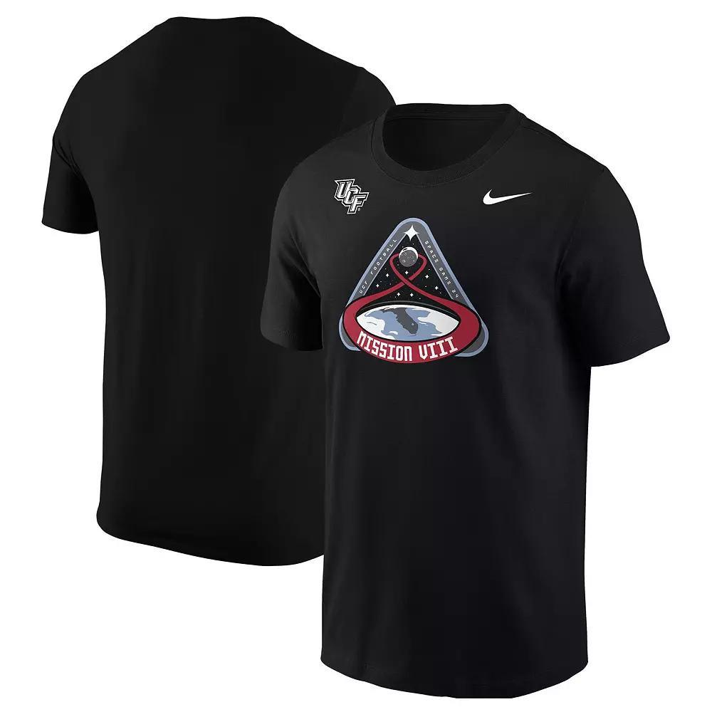 Men's Nike Black UCF Knights 2024 Space Game Mission VIII T-Shirt, Size: Large Product Image