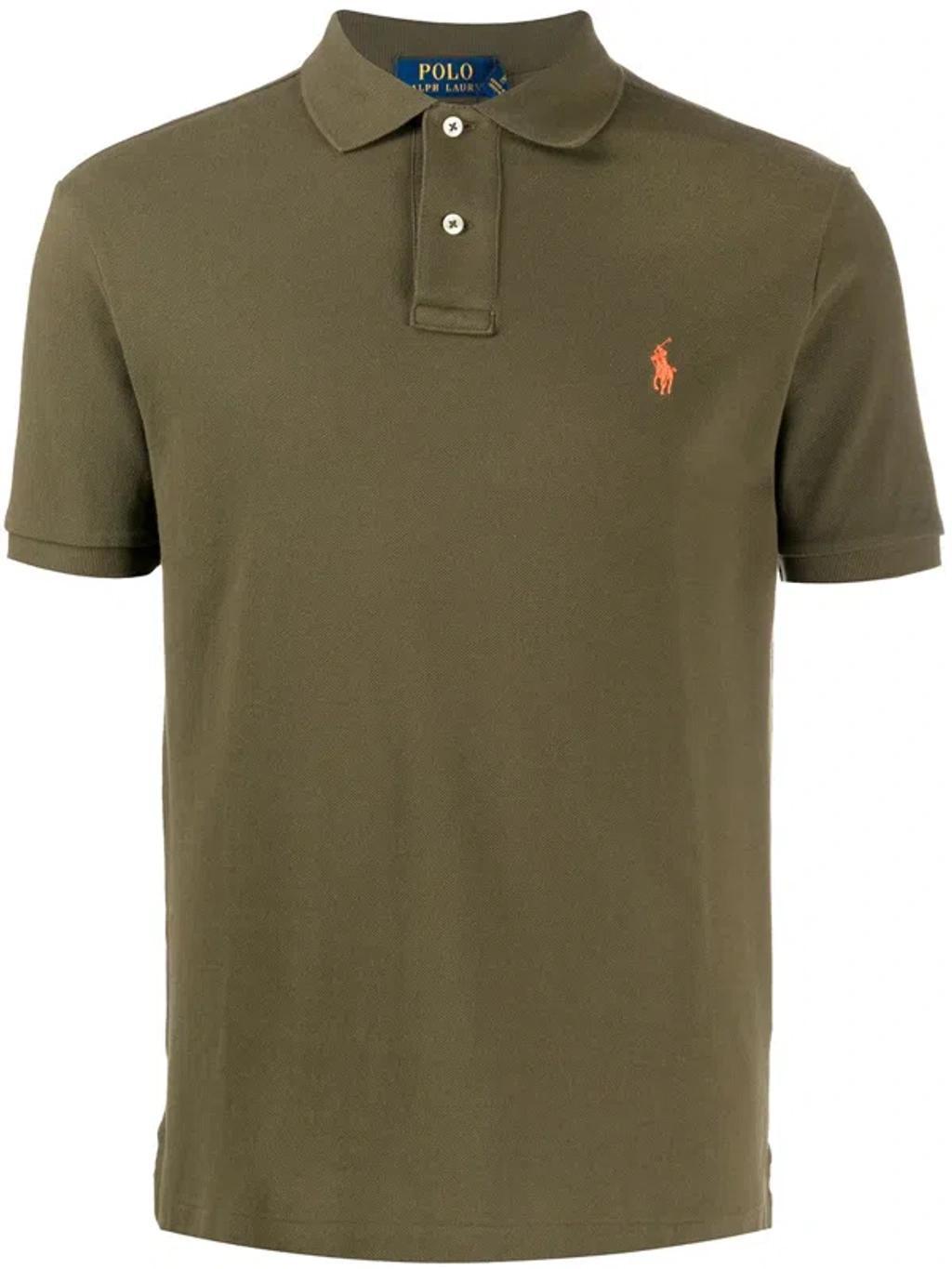 POLO RALPH LAUREN Polo With Logo In Green Product Image