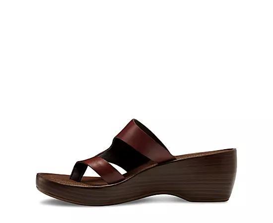 Eastland Womens Laurel Wedge Sandal Comfort Filip Flop Product Image