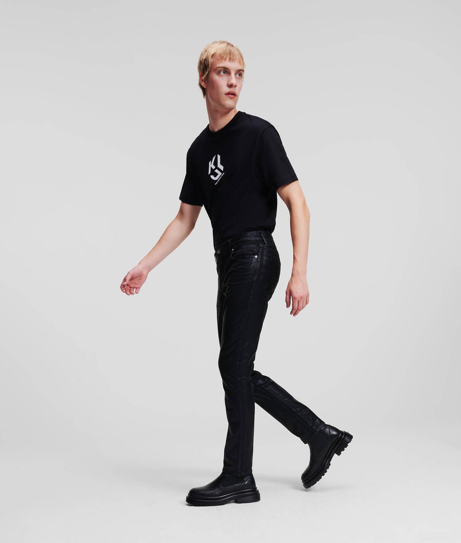 KLJ COATED SLIM JEANS Product Image