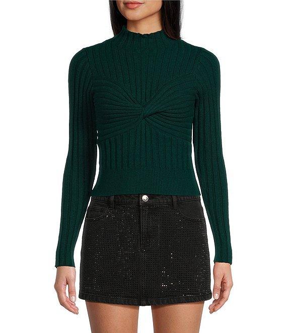 GB Twist Cropped Sweater Product Image