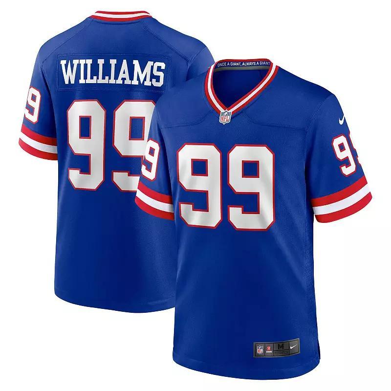 Mens Nike Leonard Williams Royal New York Giants Classic Player Game Jersey Product Image