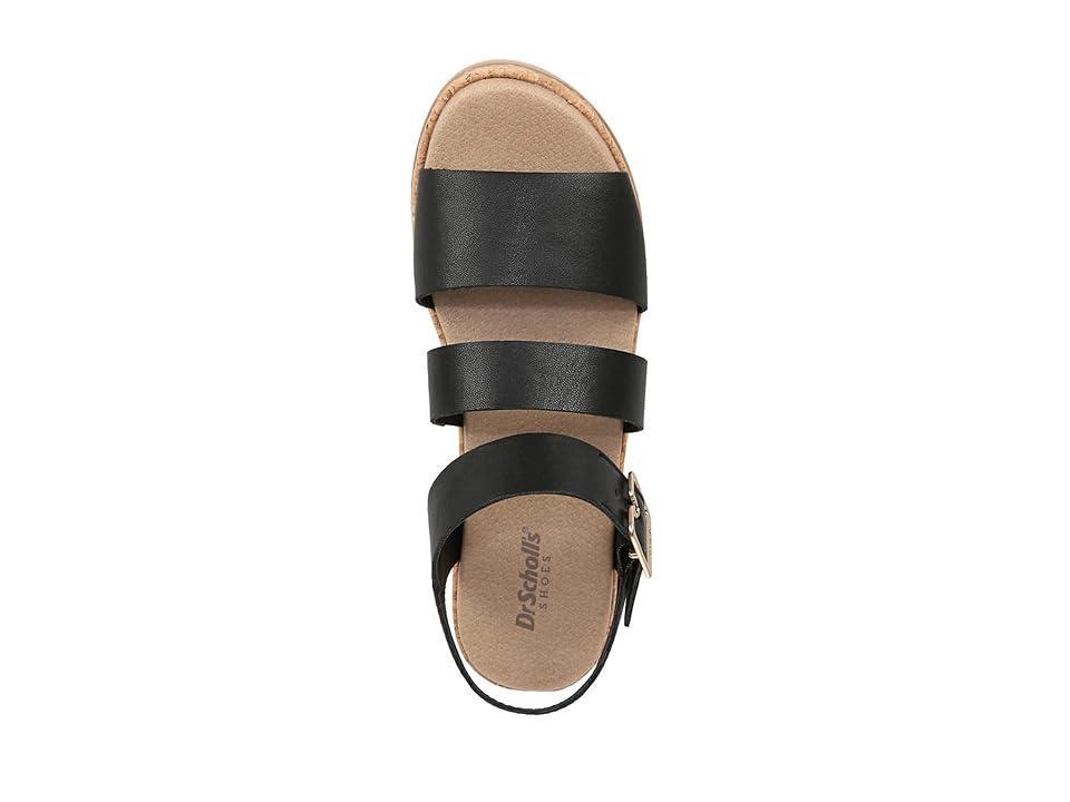 Dr. Scholl's Once Twice Espadrille Platform Wedge Sandal Cork) Women's Sandals Product Image