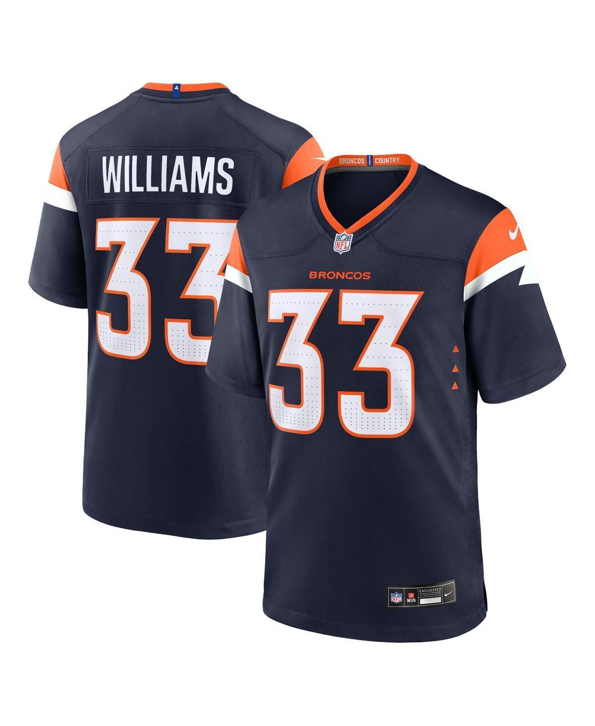 Javonte Williams Denver Broncos Nike Mens NFL Game Football Jersey Product Image