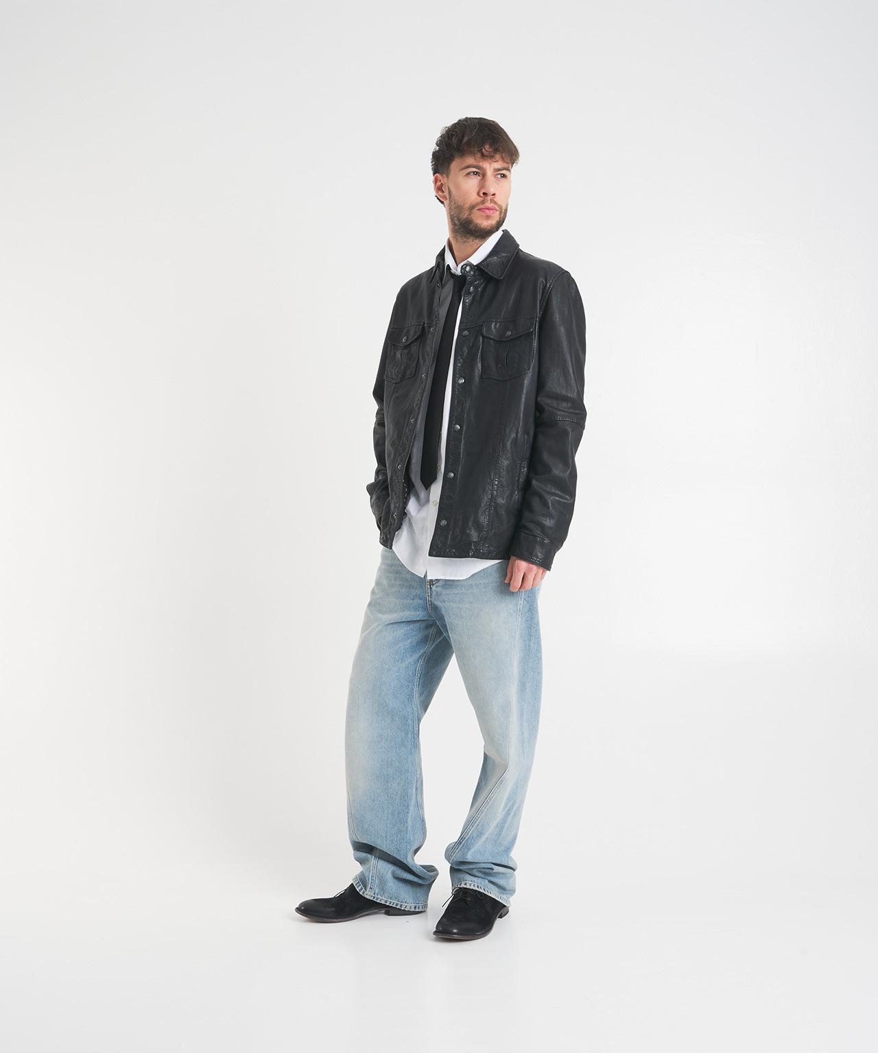 Cotton shirt with paisley pattern Product Image