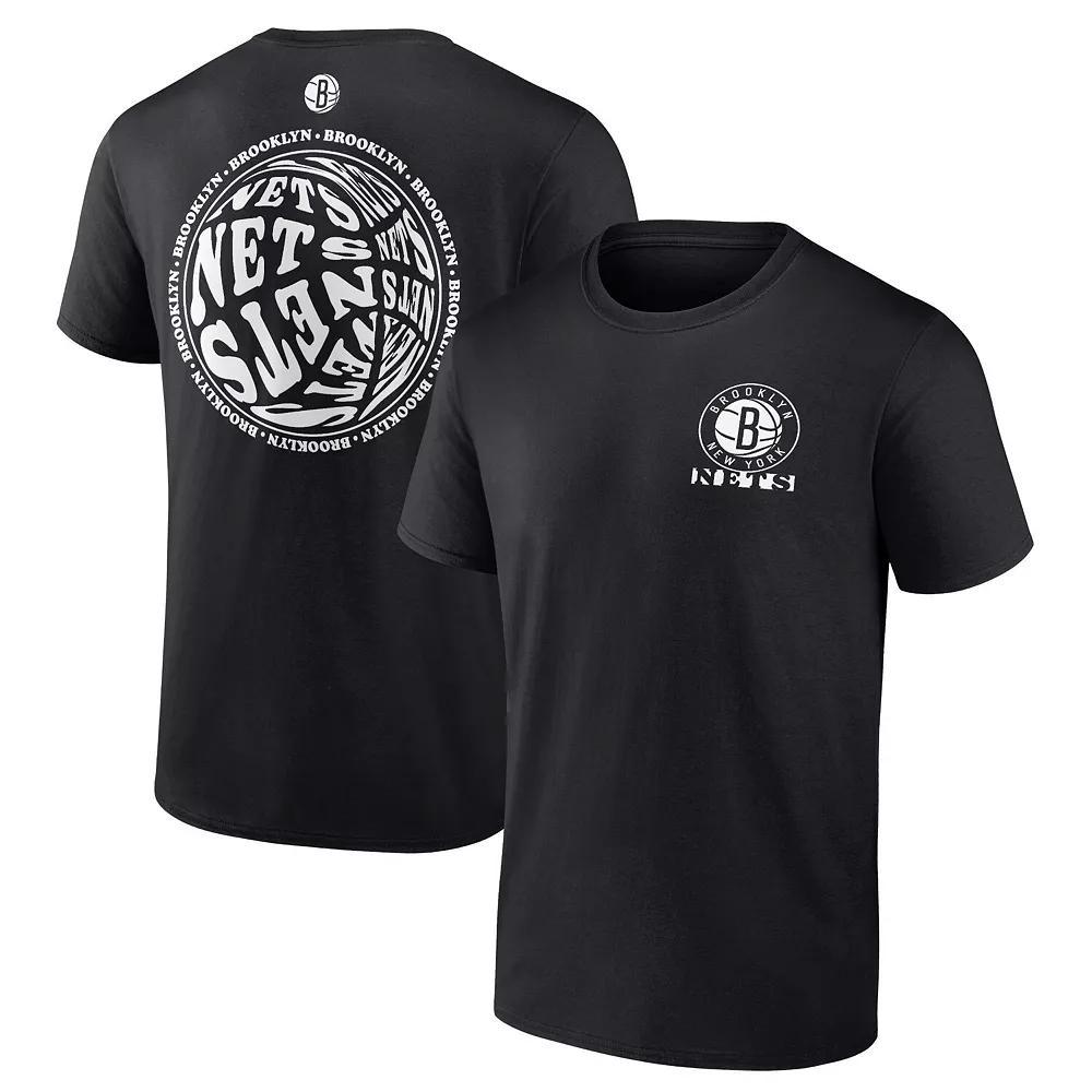 Men's Fanatics Branded Black Brooklyn Nets Basketball Street Collective T-Shirt,  Product Image