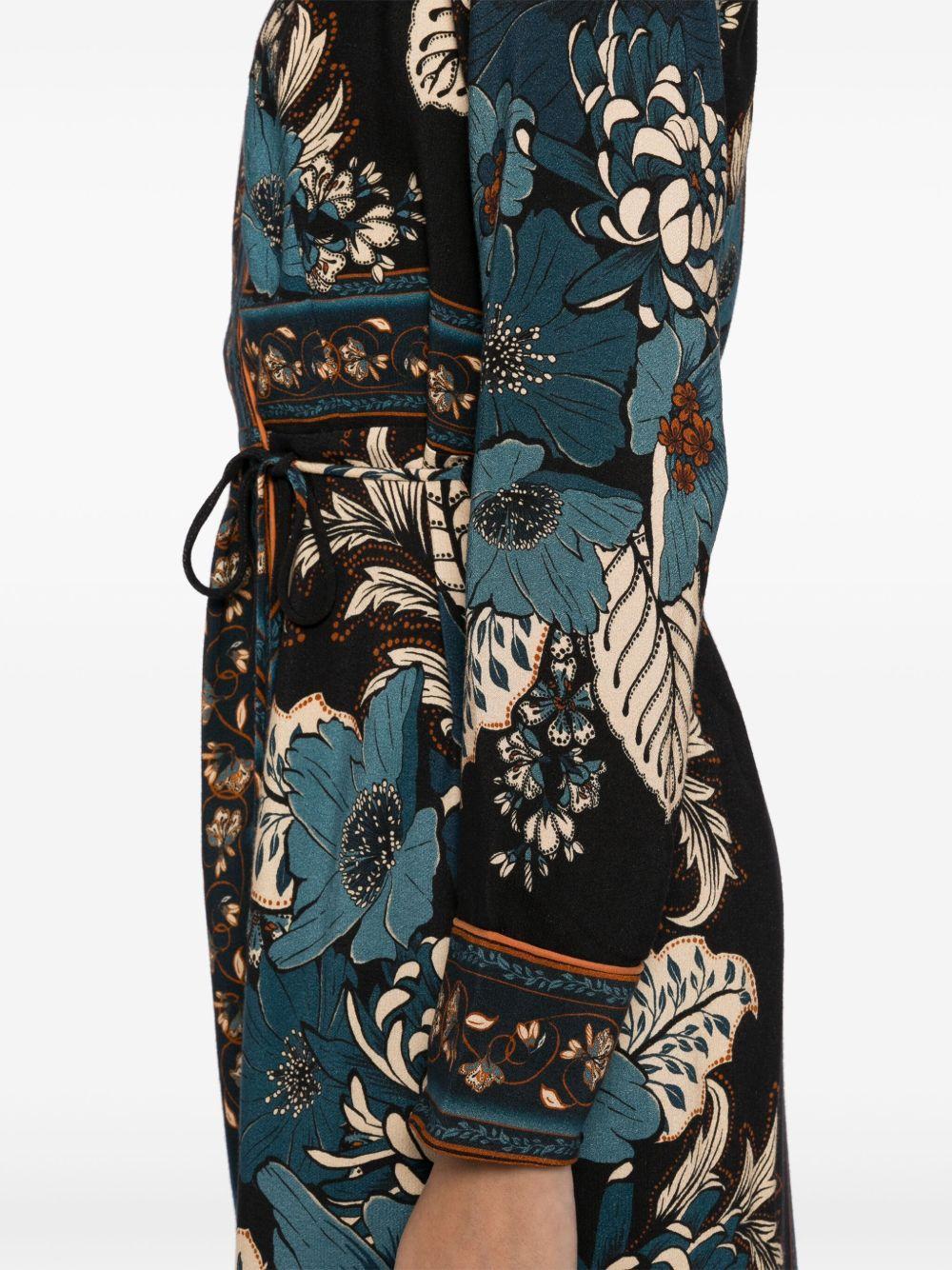 blossom tapestry midi dress Product Image