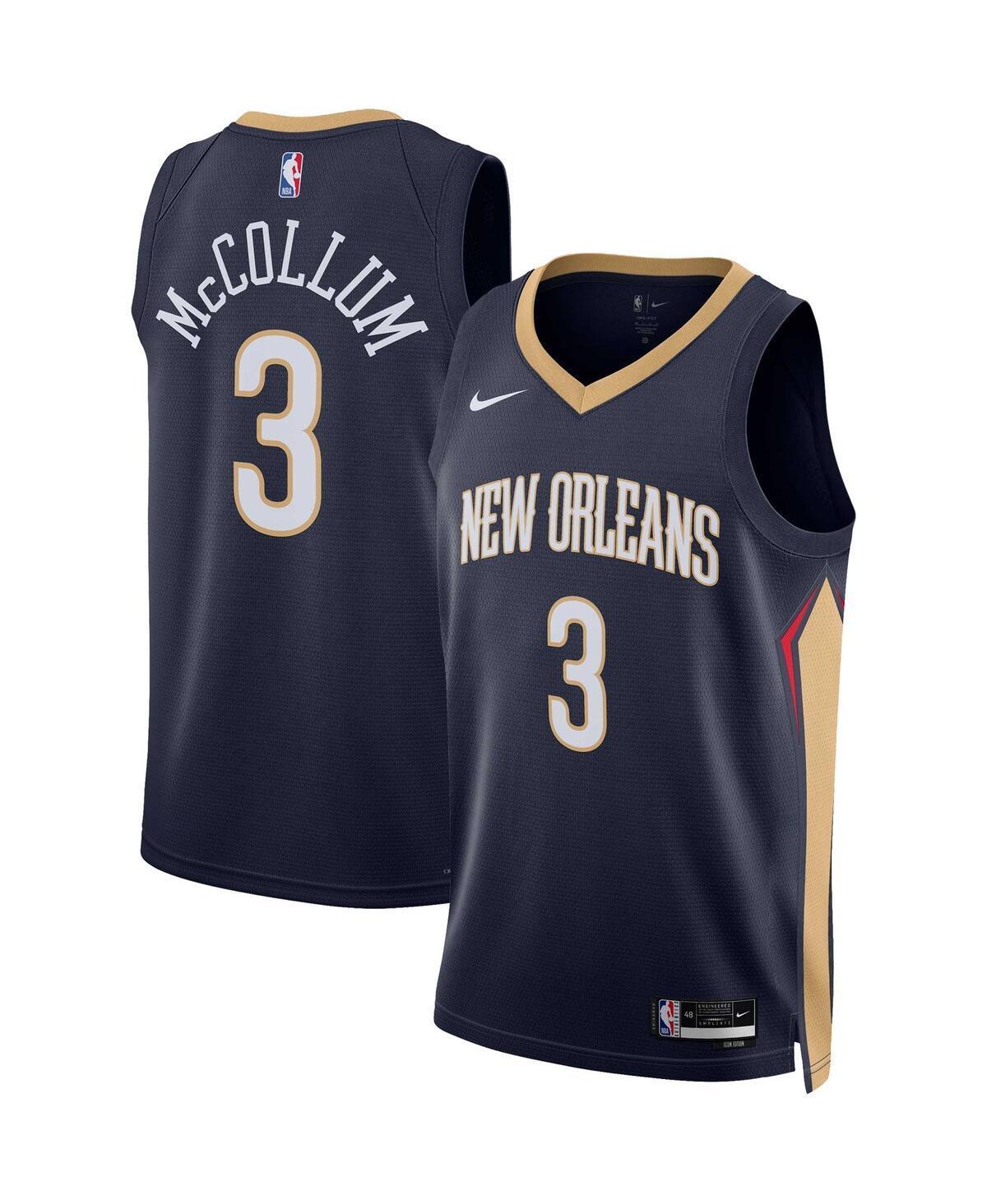 New Orleans Pelicans Icon Edition 2022/23 Nike Mens Dri-FIT NBA Swingman Jersey Product Image