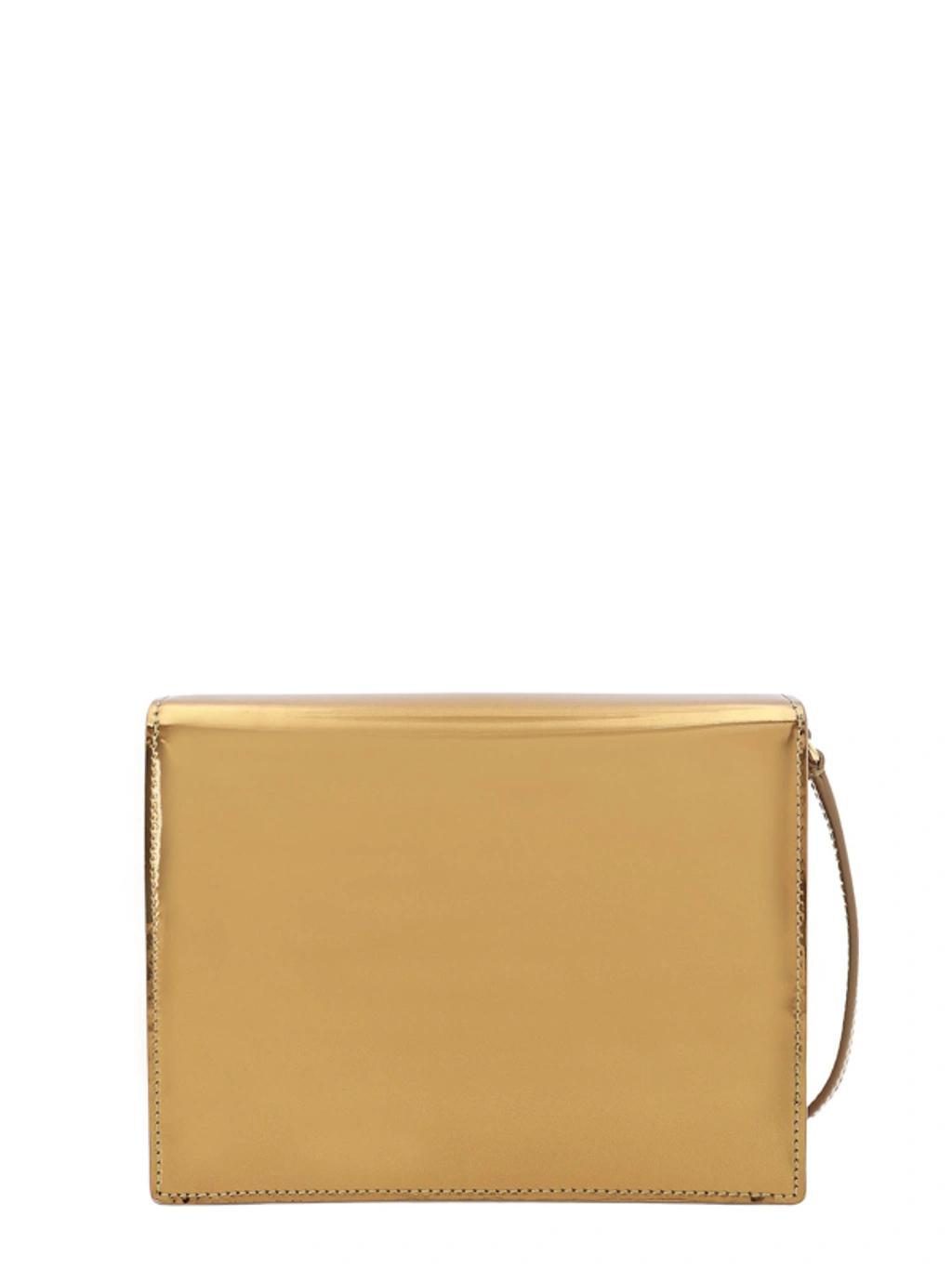 DOLCE & GABBANA Dg Logo Shoulder Bag In Light_gold Product Image