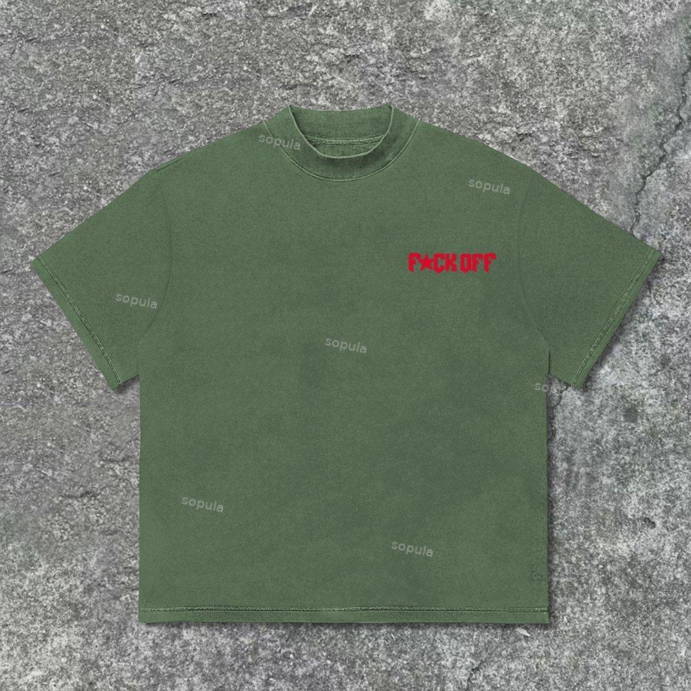 Sopula Studio Vintage Y2k Street Graphic Print Cotton T-Shirt Product Image