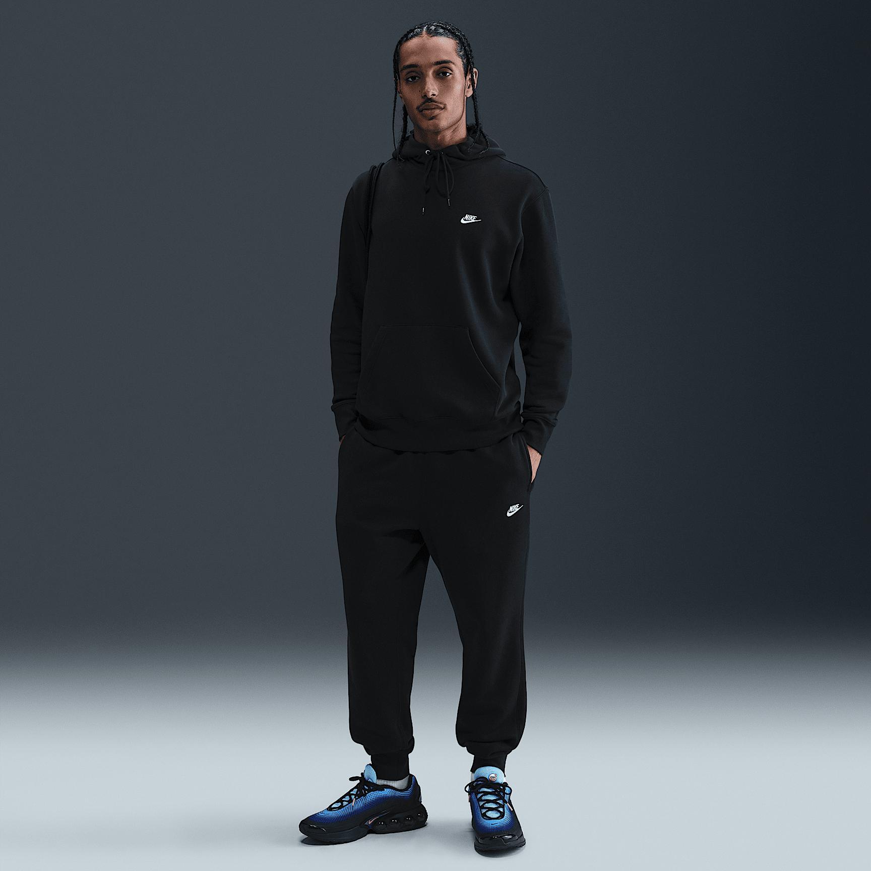 Nike Mens Club Pullover Fleece Hoodie | FN3859-010 Product Image