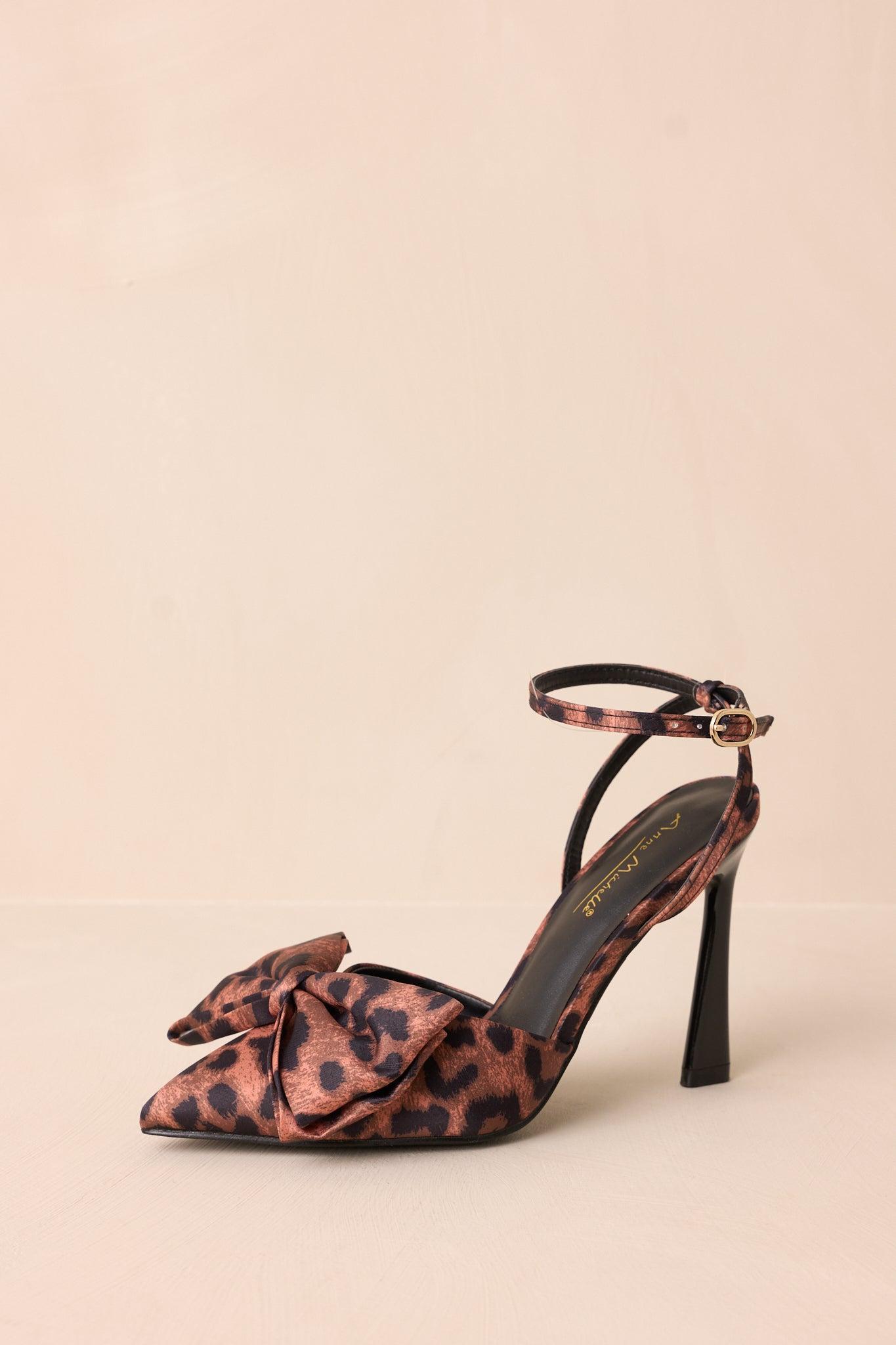 Concrete Jungle Leopard Print Heels Product Image