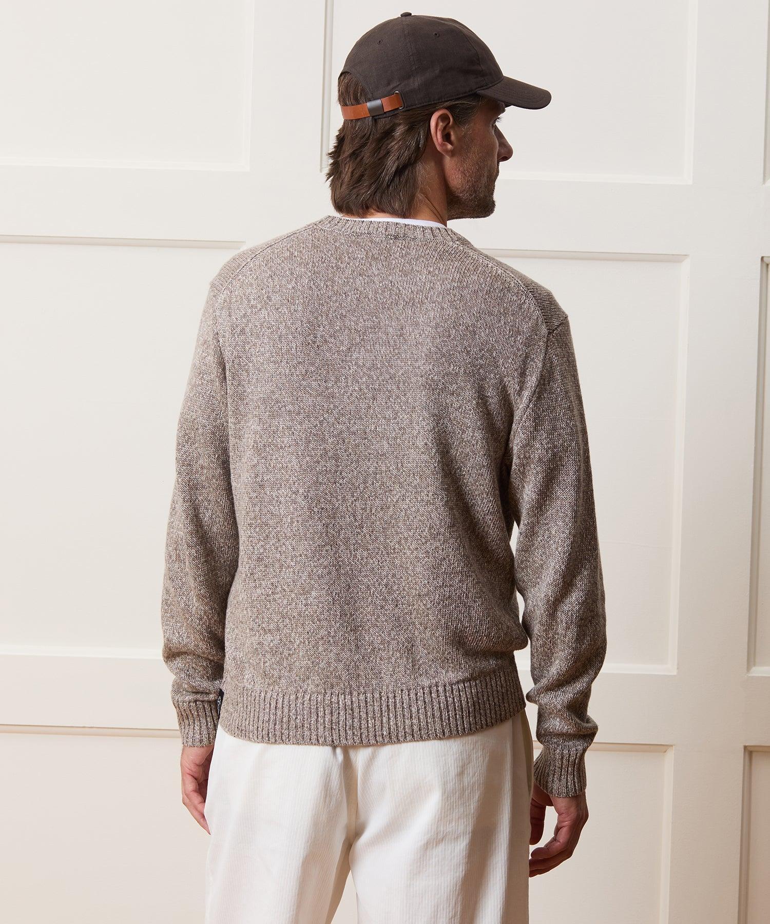 Linen Crewneck Sweater Product Image