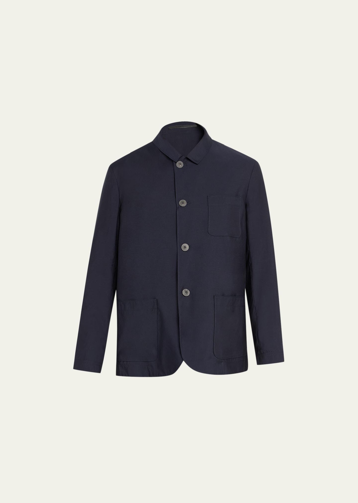 Mens 3-Pocket Overshirt Jacket Product Image