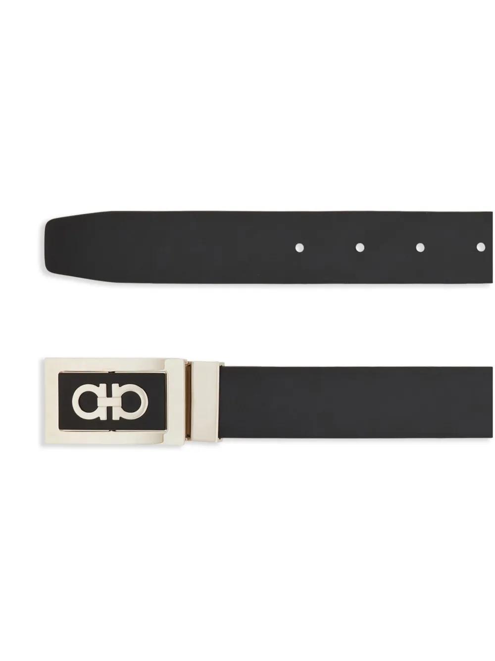 FERRAGAMO Reversible-buckle Leather Belt In Mutlicolor Product Image