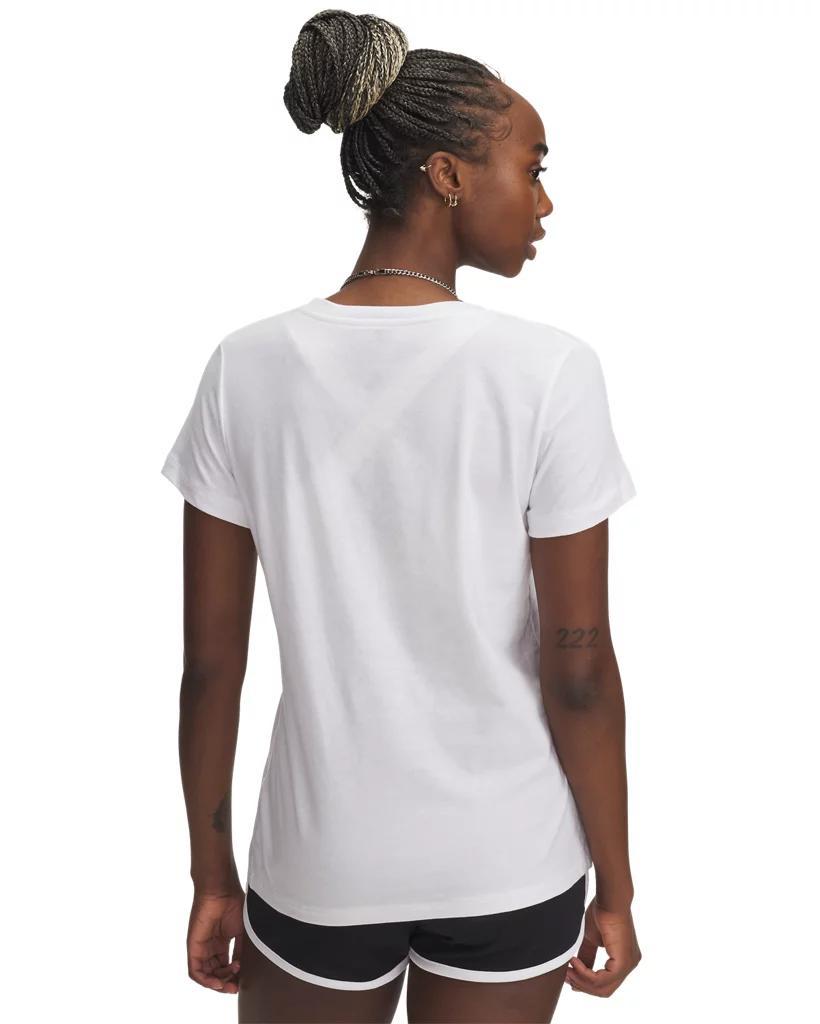 Women's UA Performance Cotton Collegiate T-Shirt Product Image