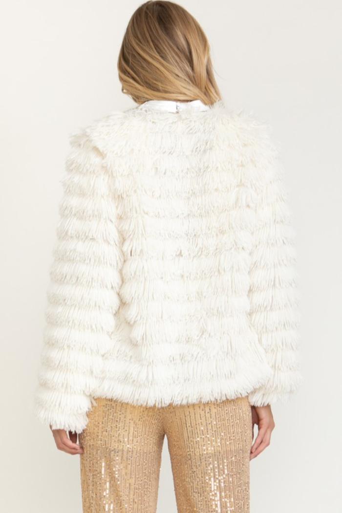 Faux Shag Jacket Product Image