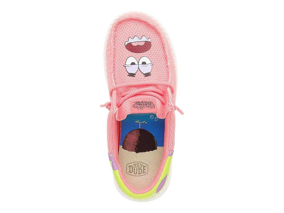 Hey Dude Kids Wally Funk Spongebob (Little Kid/Big Kid) Green) Men's Shoes Product Image