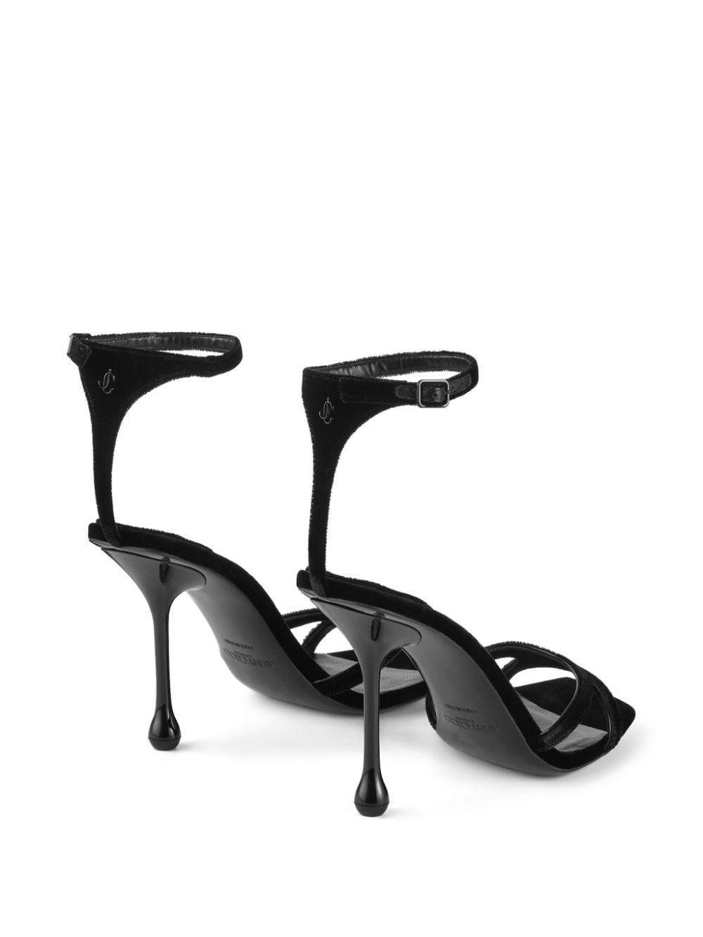 Ixia 95mm velvet sandals Product Image