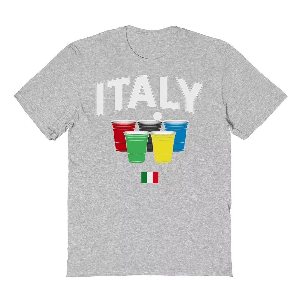 Men's Italy Solo Cups Graphic Tee, Adult Unisex,  Product Image