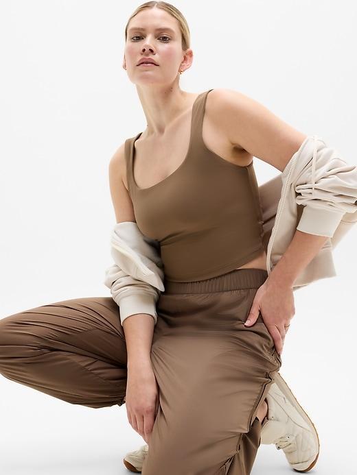 Transcend Square Neck Crop Sports Bra D-DD Product Image