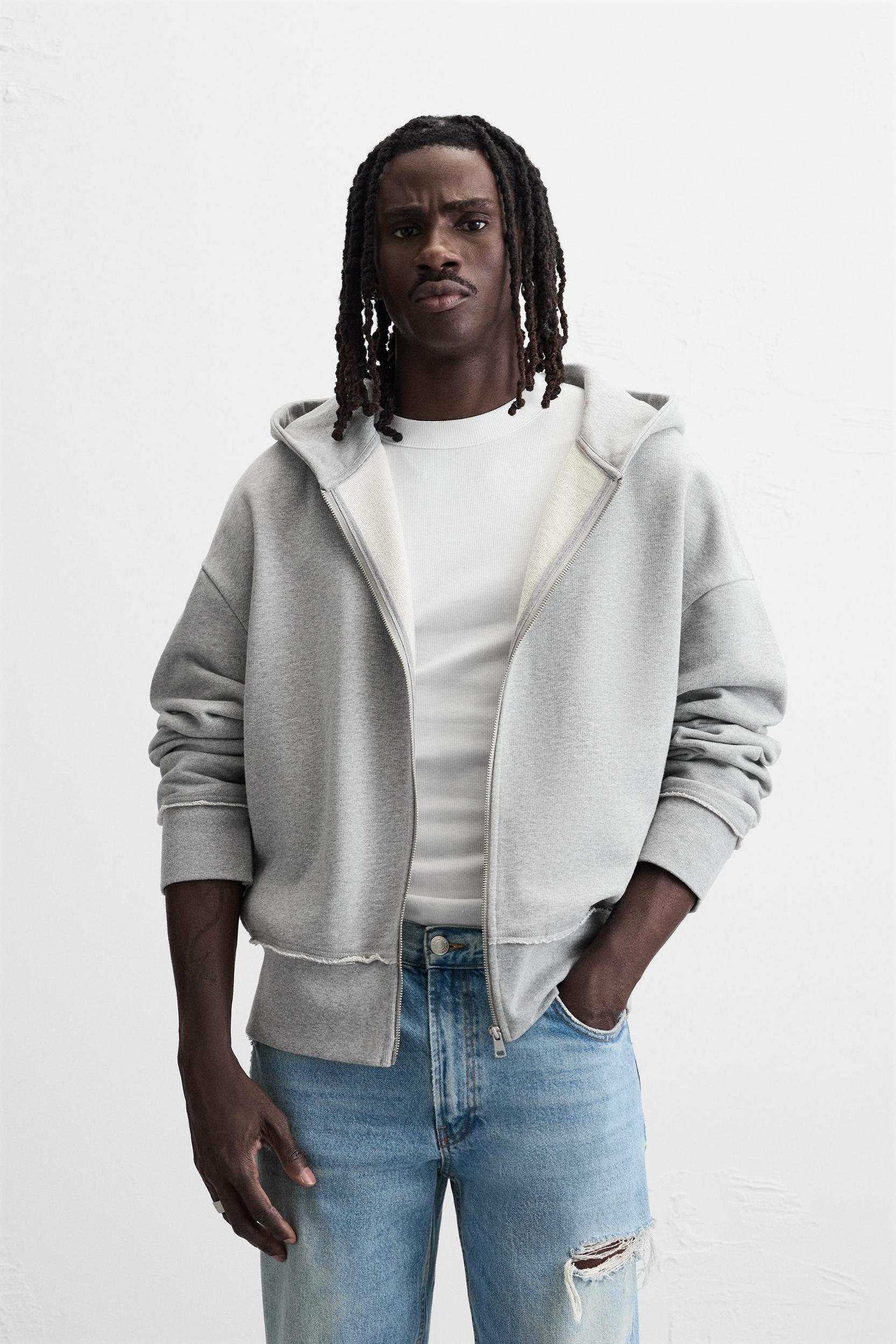 ZIP HOODIE SWEATSHIRT Product Image