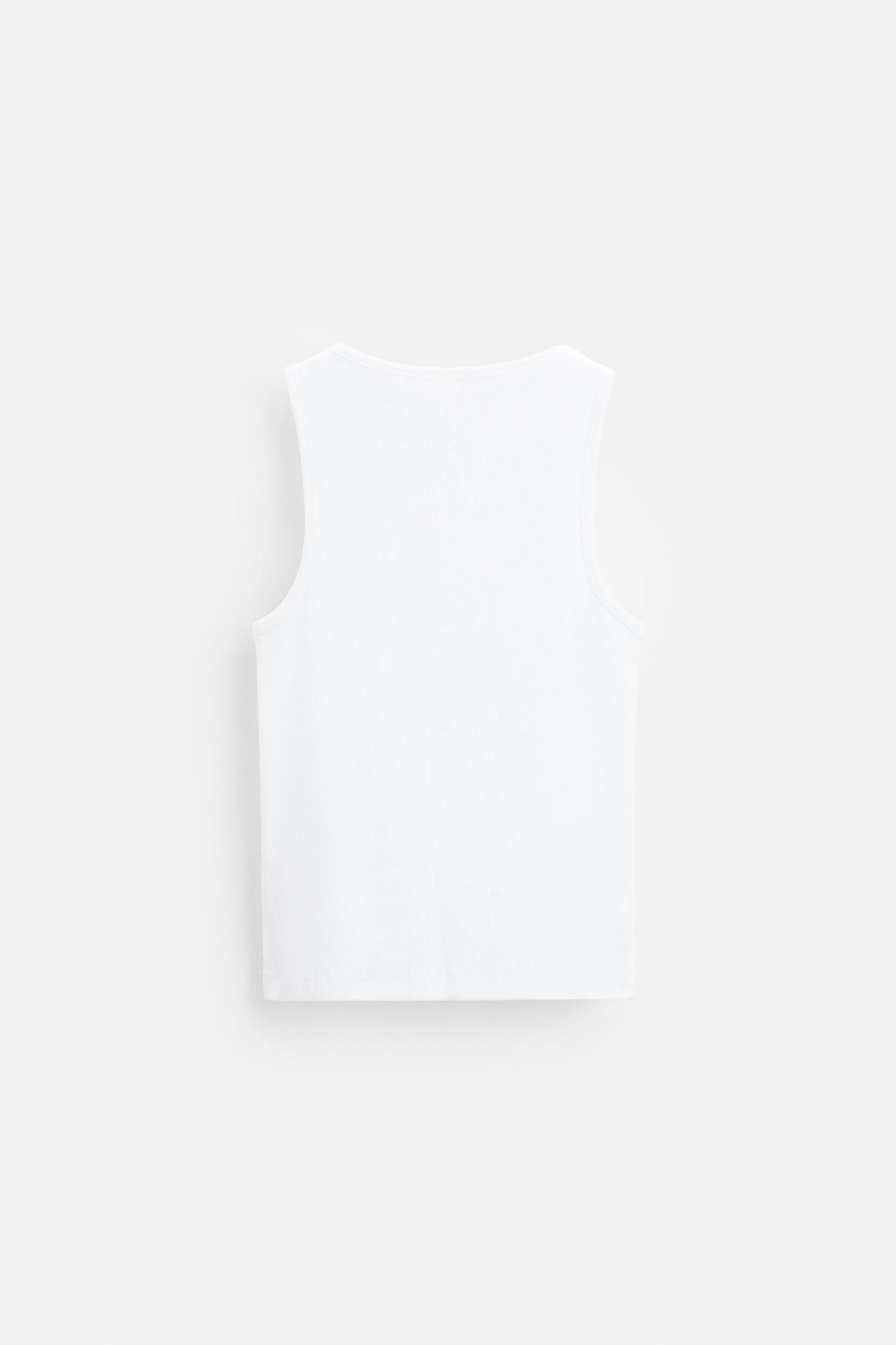 BASIC RIBBED TANK TOP Product Image