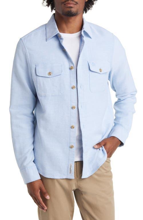 Original Penguin Stretch Double Weave Long Sleeve Woven Shirt Product Image