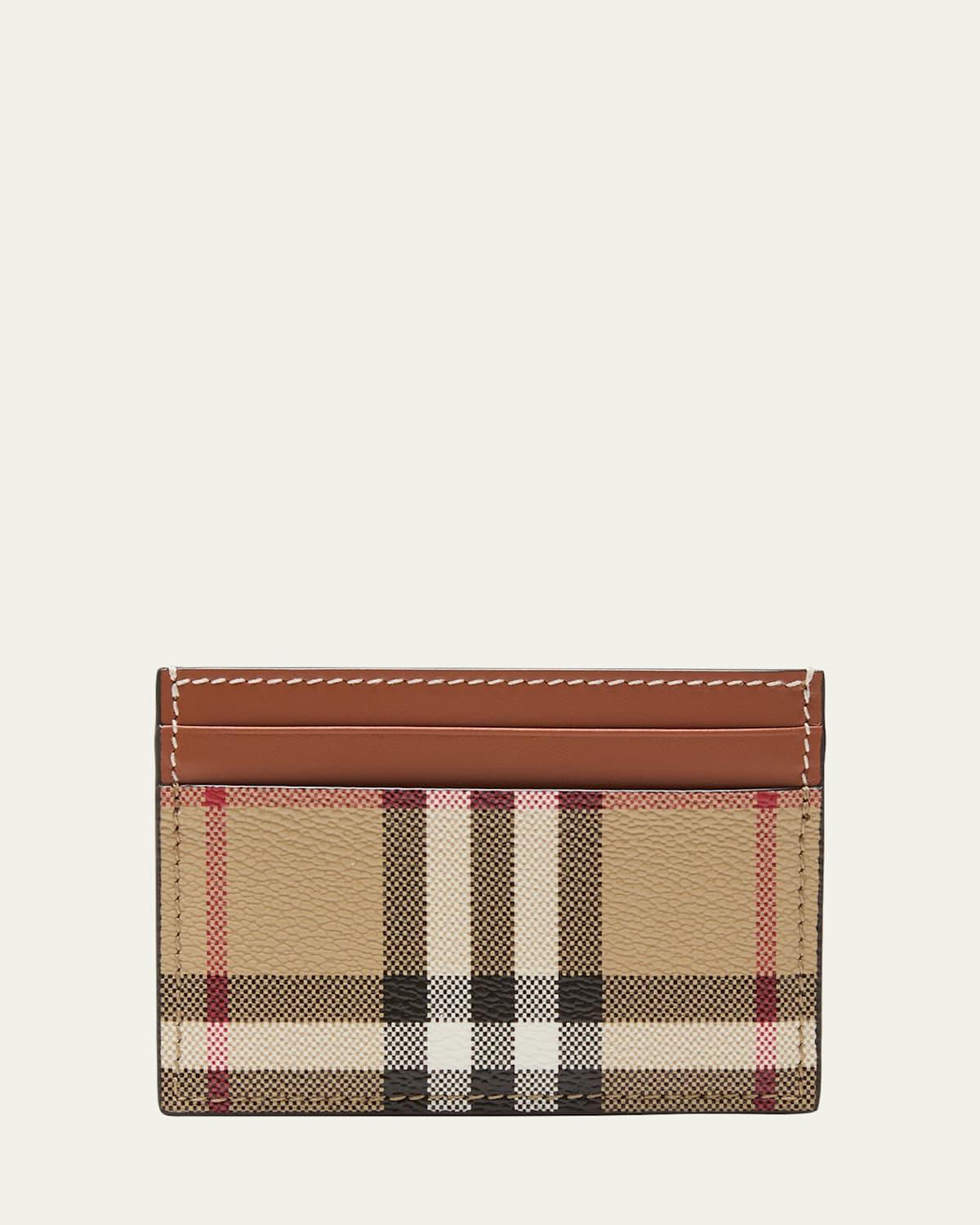 Sandon Check Card Holder Product Image