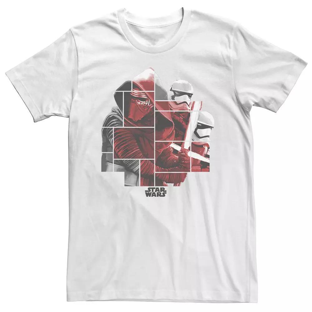 Men's Star Wars Cut Up Graphic Tee, Size: Small, Red Product Image