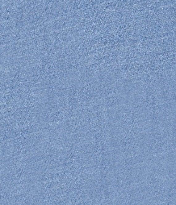 Goodlife Slim-Fit Triblend Scallop Short Sleeve V-Neck T-Shirt Product Image