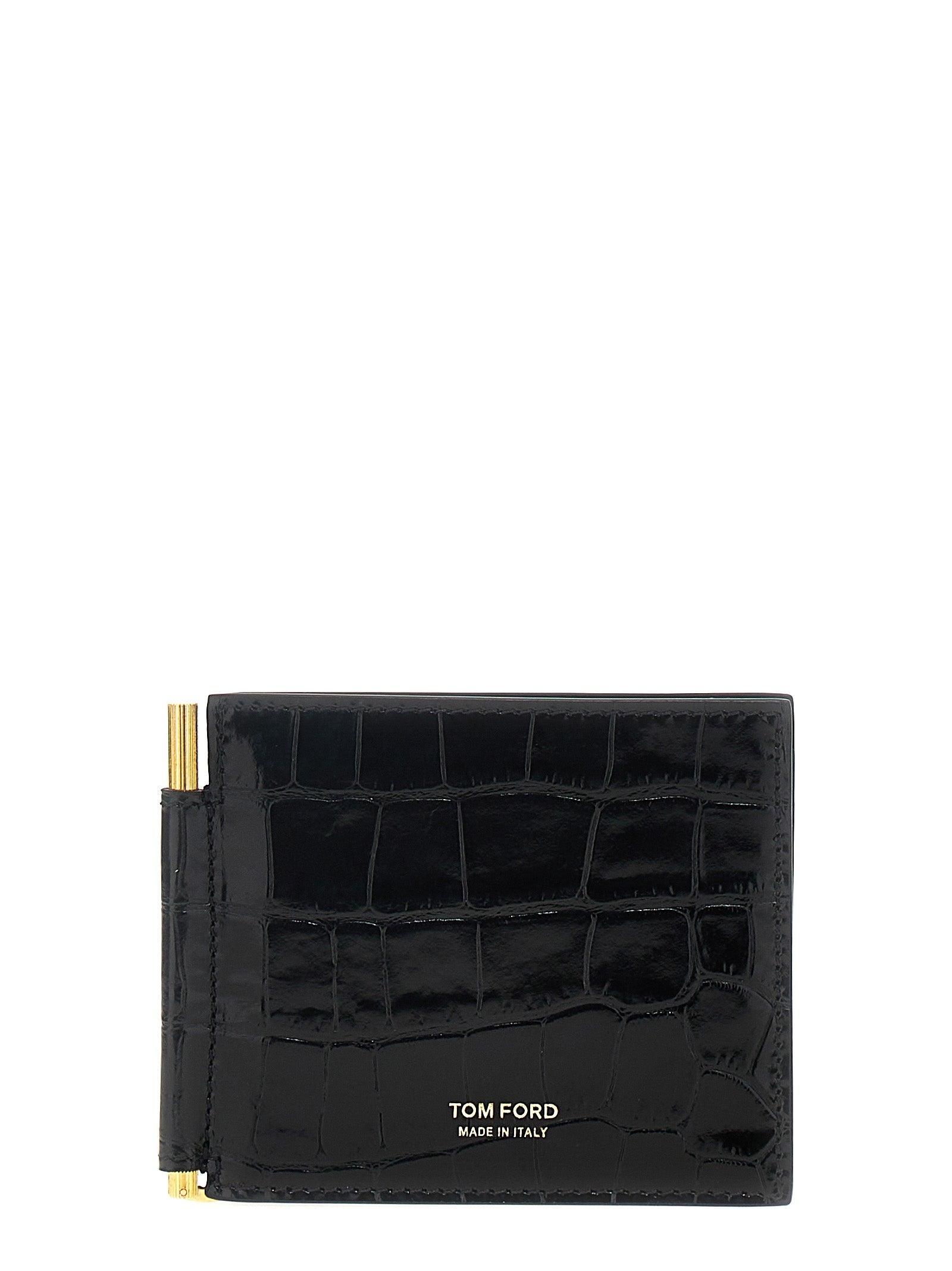 Money Clip Wallets, Card Holders Black Product Image