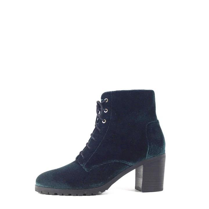 Timothy Velvet Booties Product Image