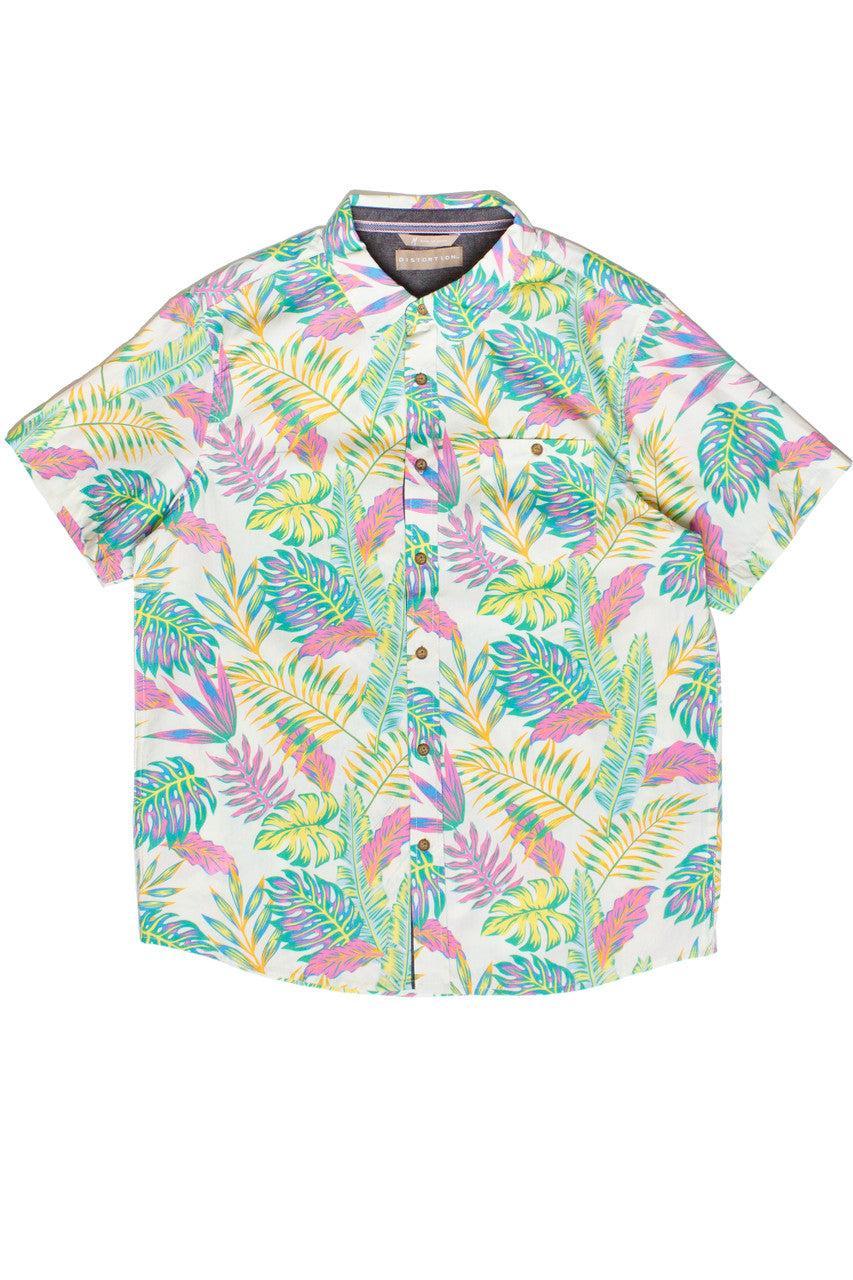 Neon Tropics Button Up Shirt Product Image