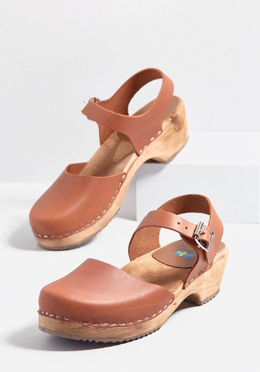 Sodermalm Saunter Leather Clog Product Image